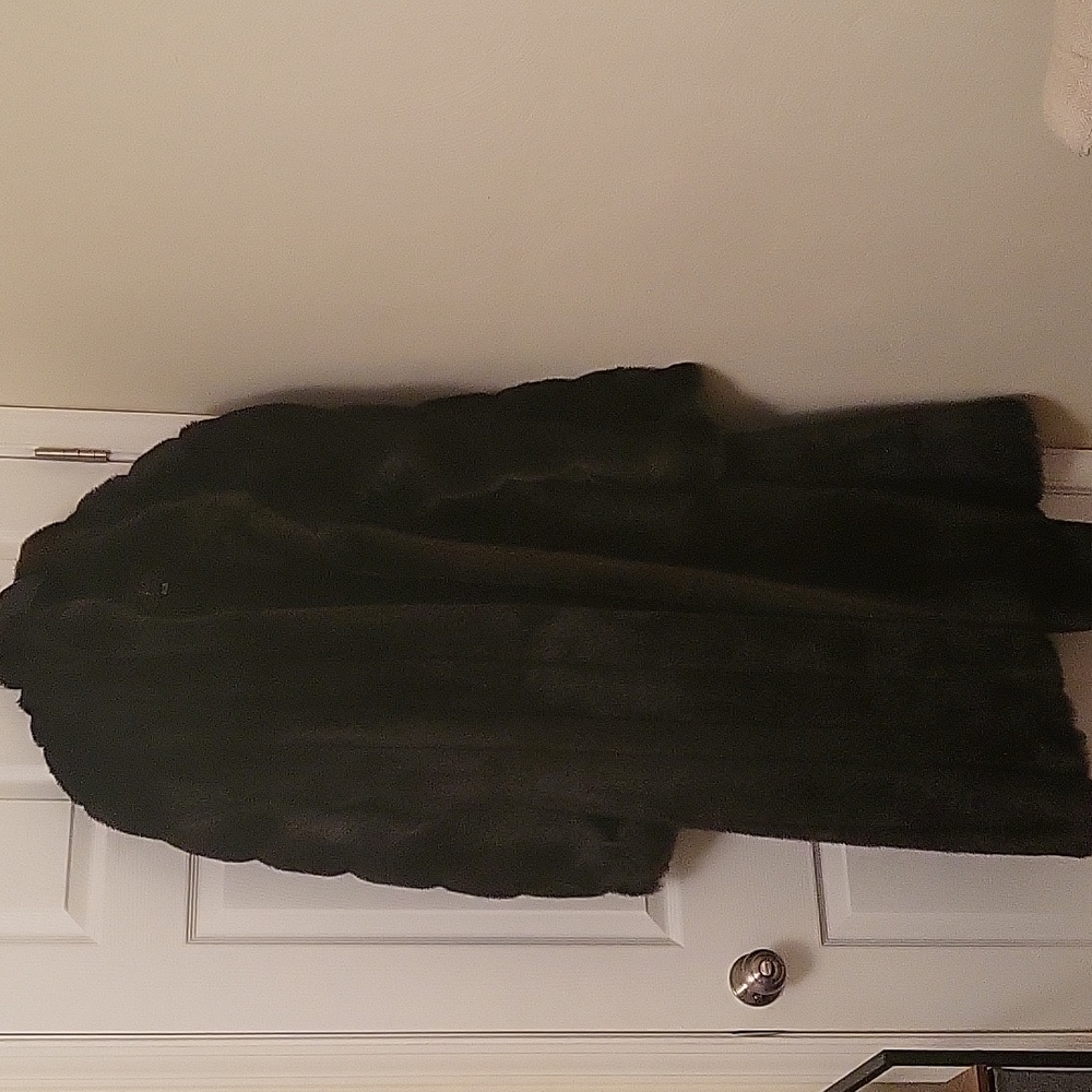 Full Length Faux Fur Coat